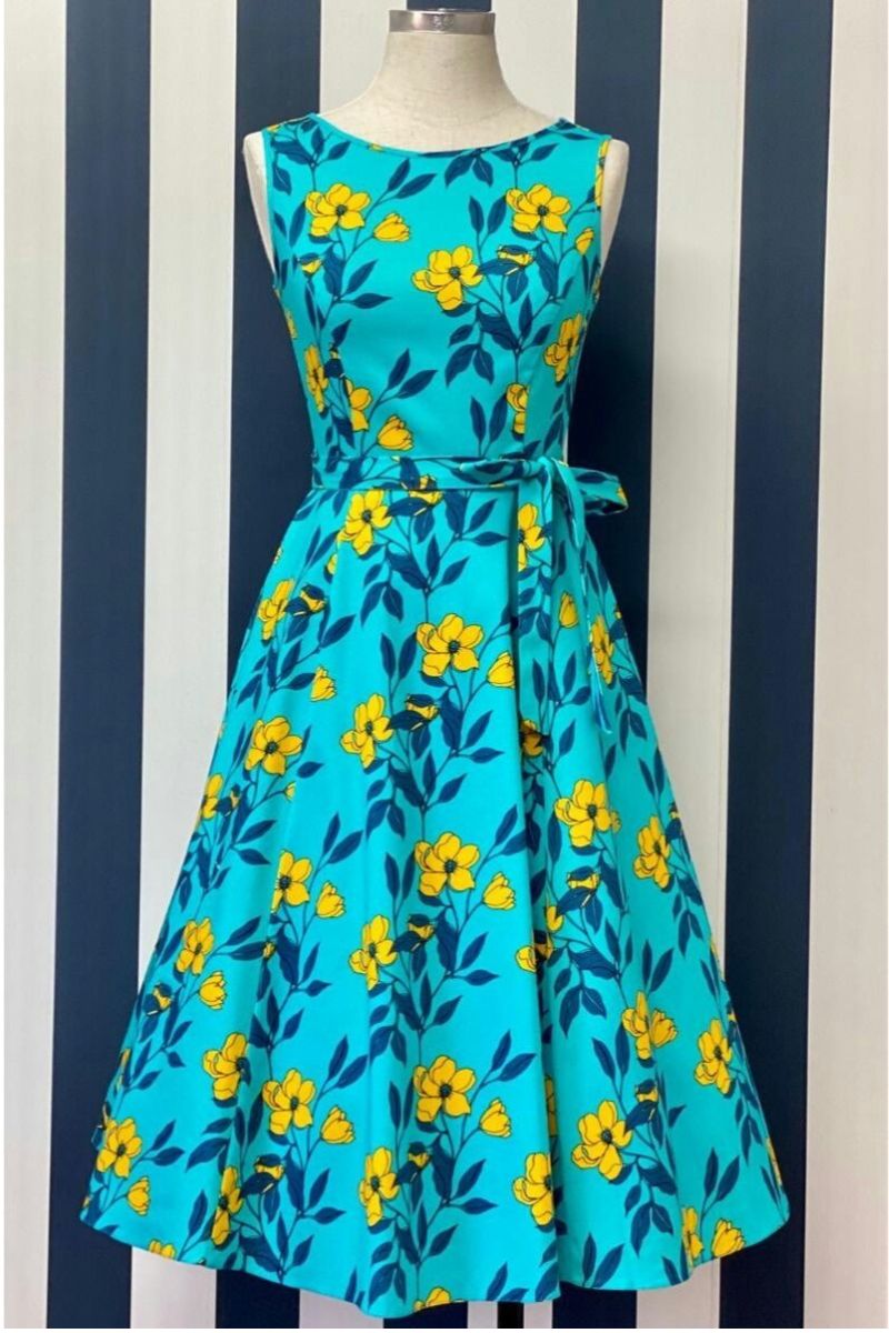 Hepburn Dress - Celestial Beauty