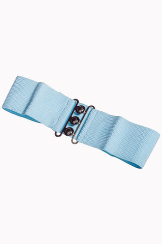 Vintage Stretch Belt: BABY BLUE - Fluro Sugar