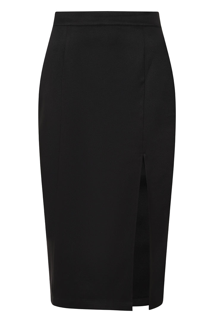 Scarlette pencil skirt: Black
