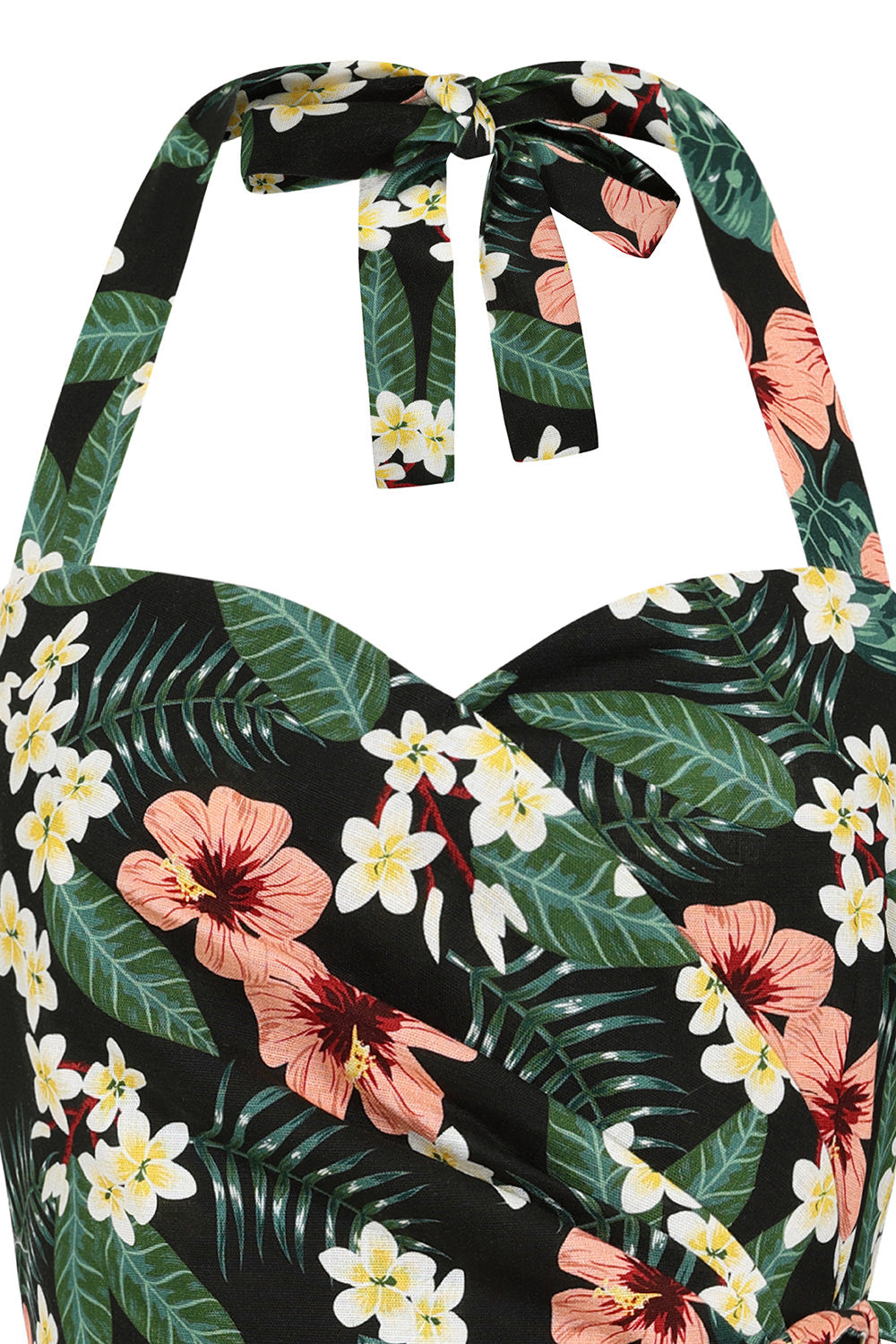 Evie Tropical Tiare Sarong Dress