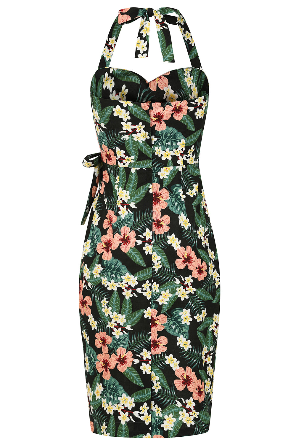 Evie Tropical Tiare Sarong Dress