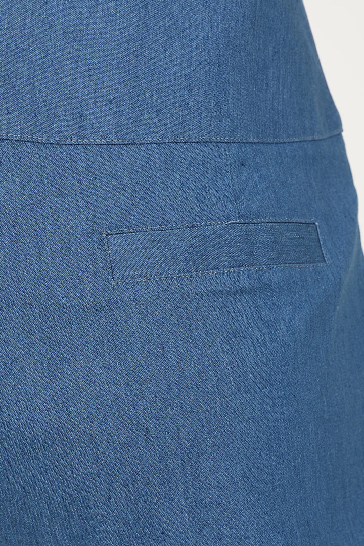 Millie Swallows Shorts: Denim Blue