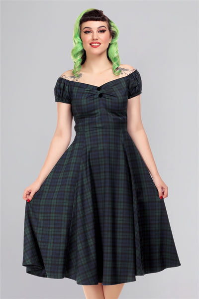 Dolores Blackwatch Check Doll Dress