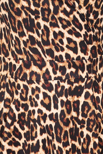 Lyra Dress - Leopard Print