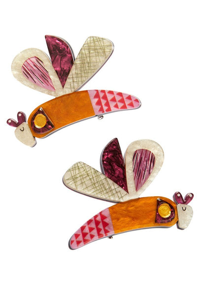 A Dragonfly Named Buzz Hair Clips Set - 2 Piece