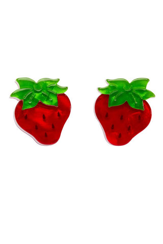Darling Strawberry Stud Earrings