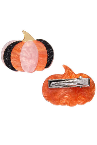 Haunted Harvest Hair Clips Set - 2 Piece