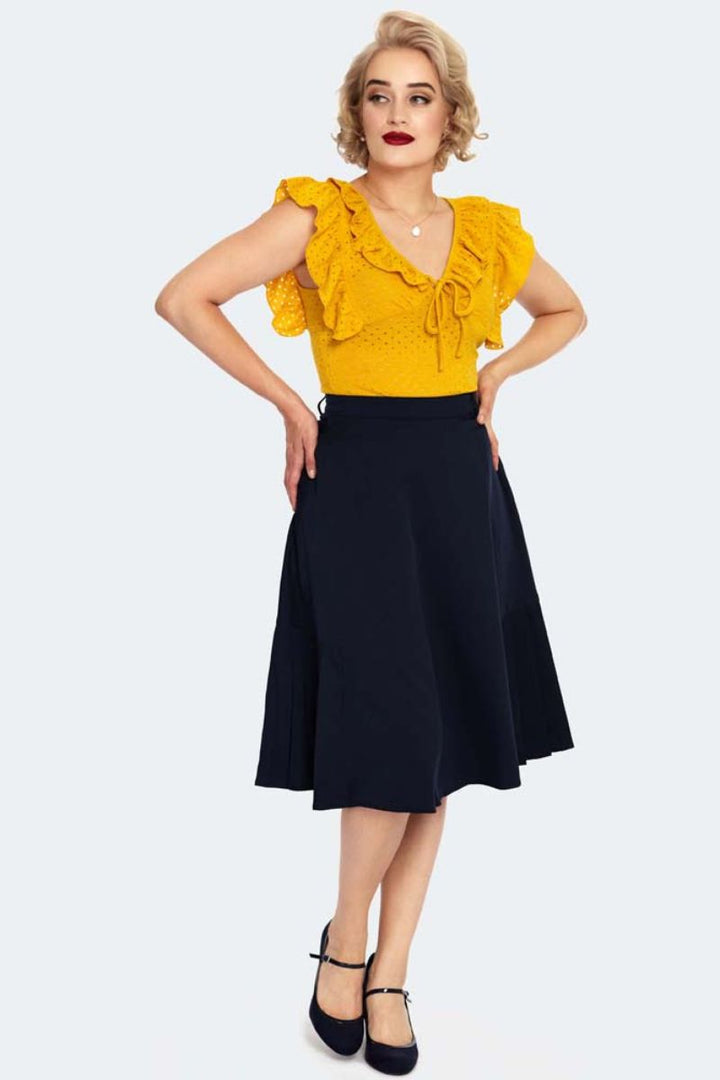 Louis Retro Yellow Top