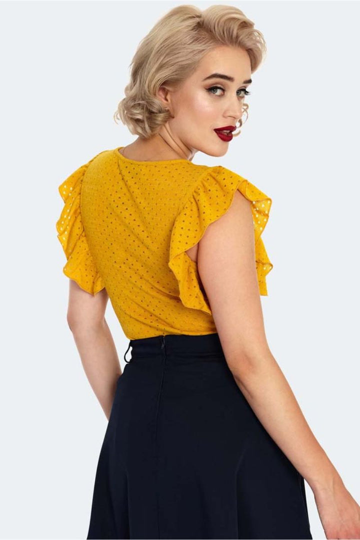 Louis Retro Yellow Top