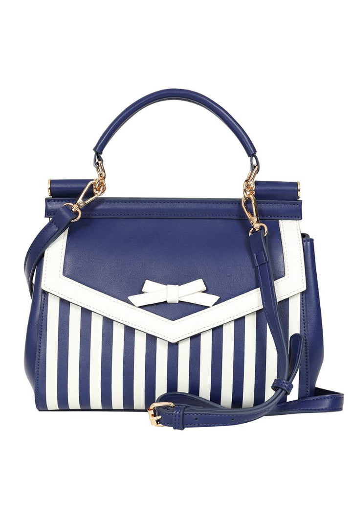 Navy Ravello Handbag