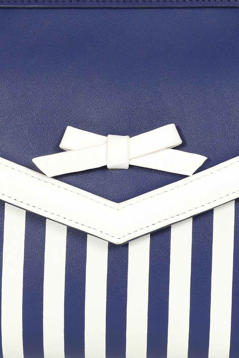 Navy Ravello Handbag