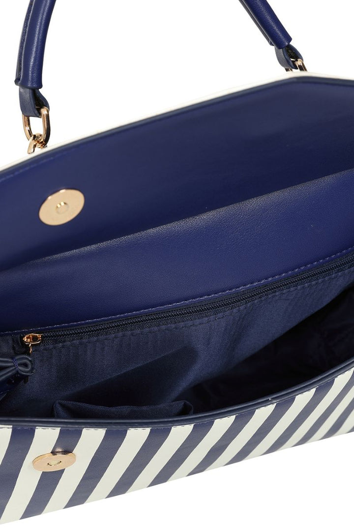 Navy Ravello Handbag