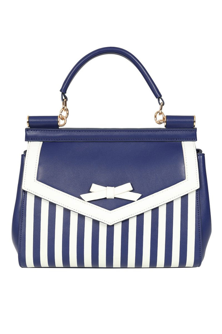 Navy Ravello Handbag