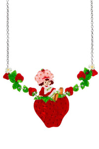 Sitting on a Strawberry Necklace