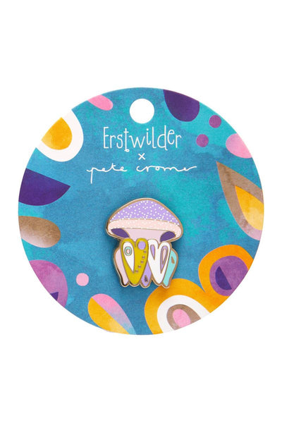 The Whimsical White Spotted Jellyfish Enamel Pin