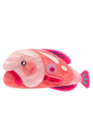 The Blissful Blobfish Brooch