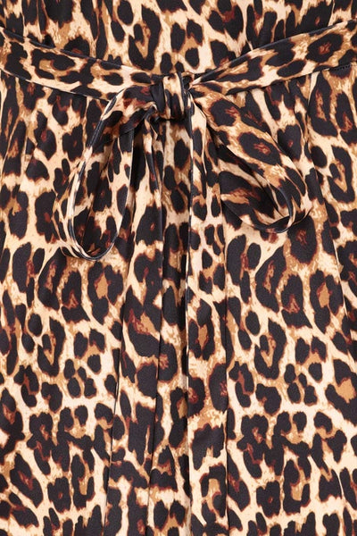 Lyra Dress - Leopard Print