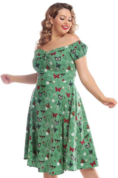 Dolores Butterfly Doll Dress
