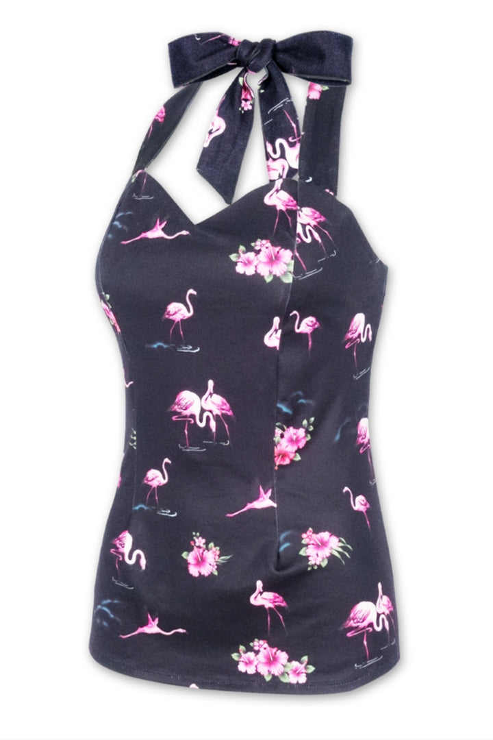 Flamingo Halter Top