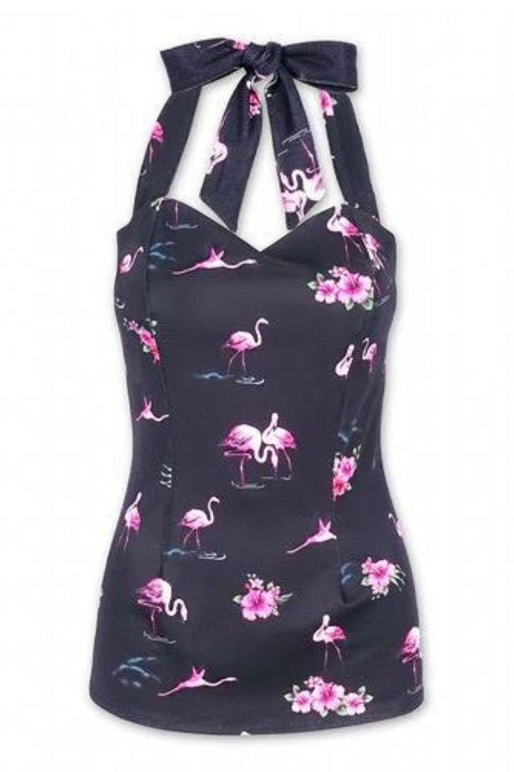 Flamingo Halter Top