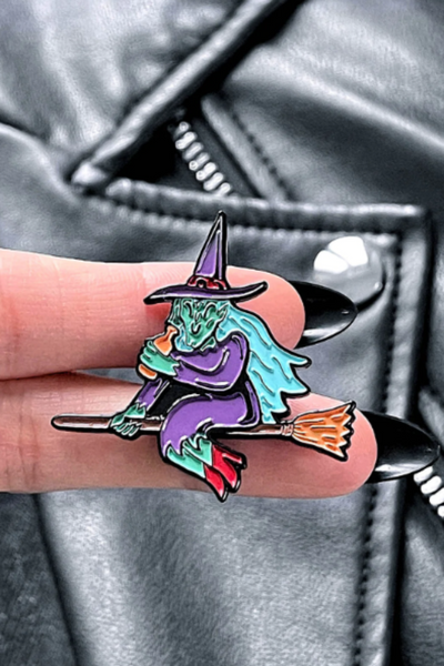 Blockula Enamel Pin