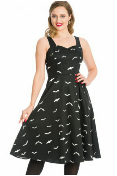She's Batty For You Swing Dress