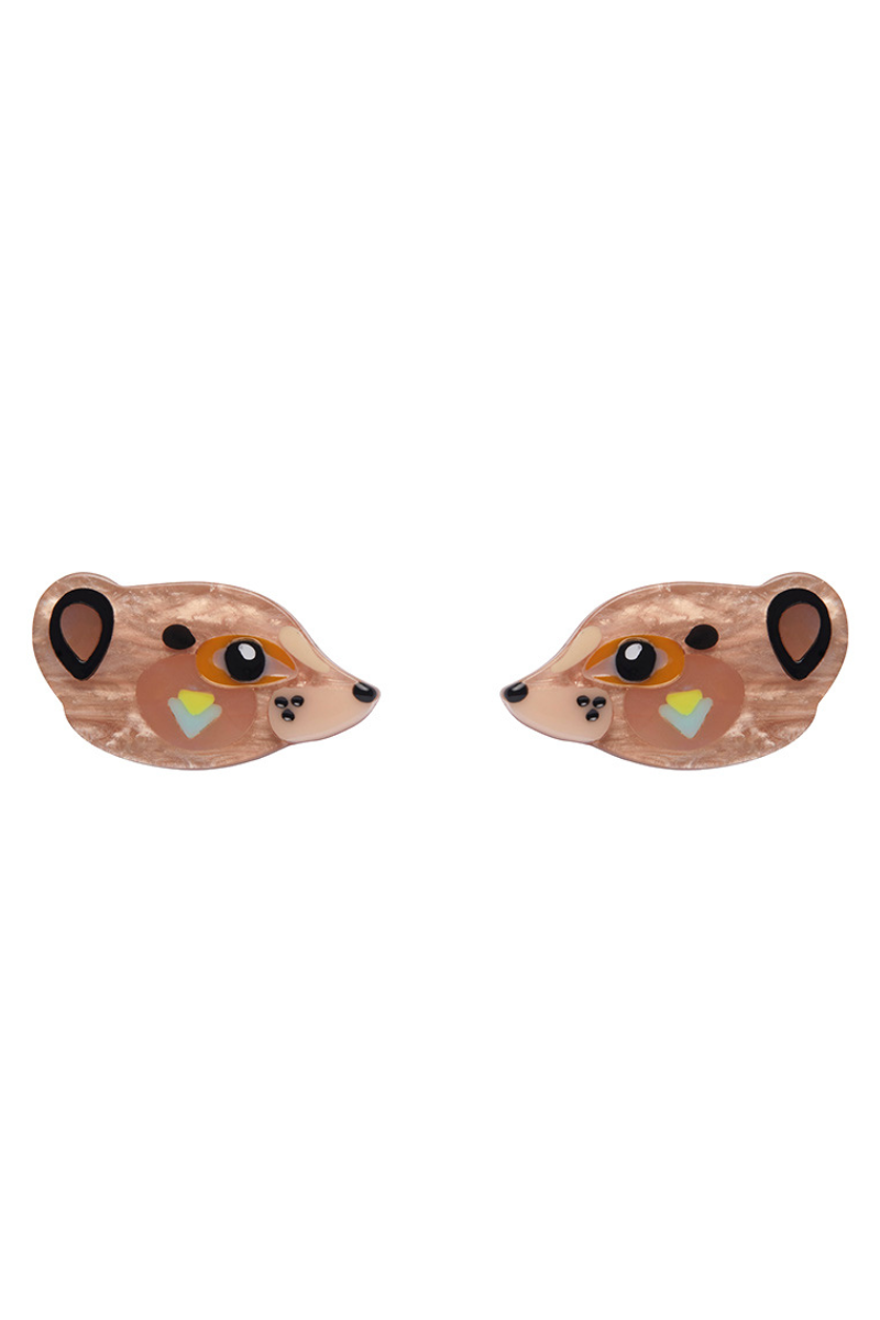 The Masterful Meerkat Earrings