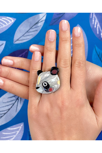 The Patient Panda Ring
